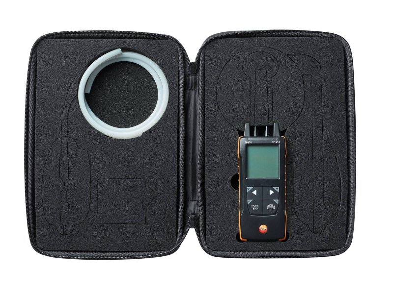 Testo 512-2 - Diferenčný tlakomer s pripojením 0–2000 hPa